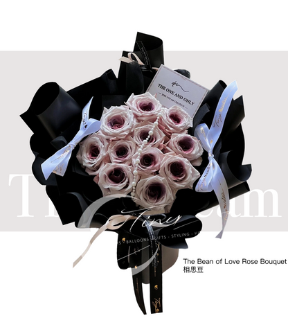 The Bean of Love Rose Bouquet 相思豆