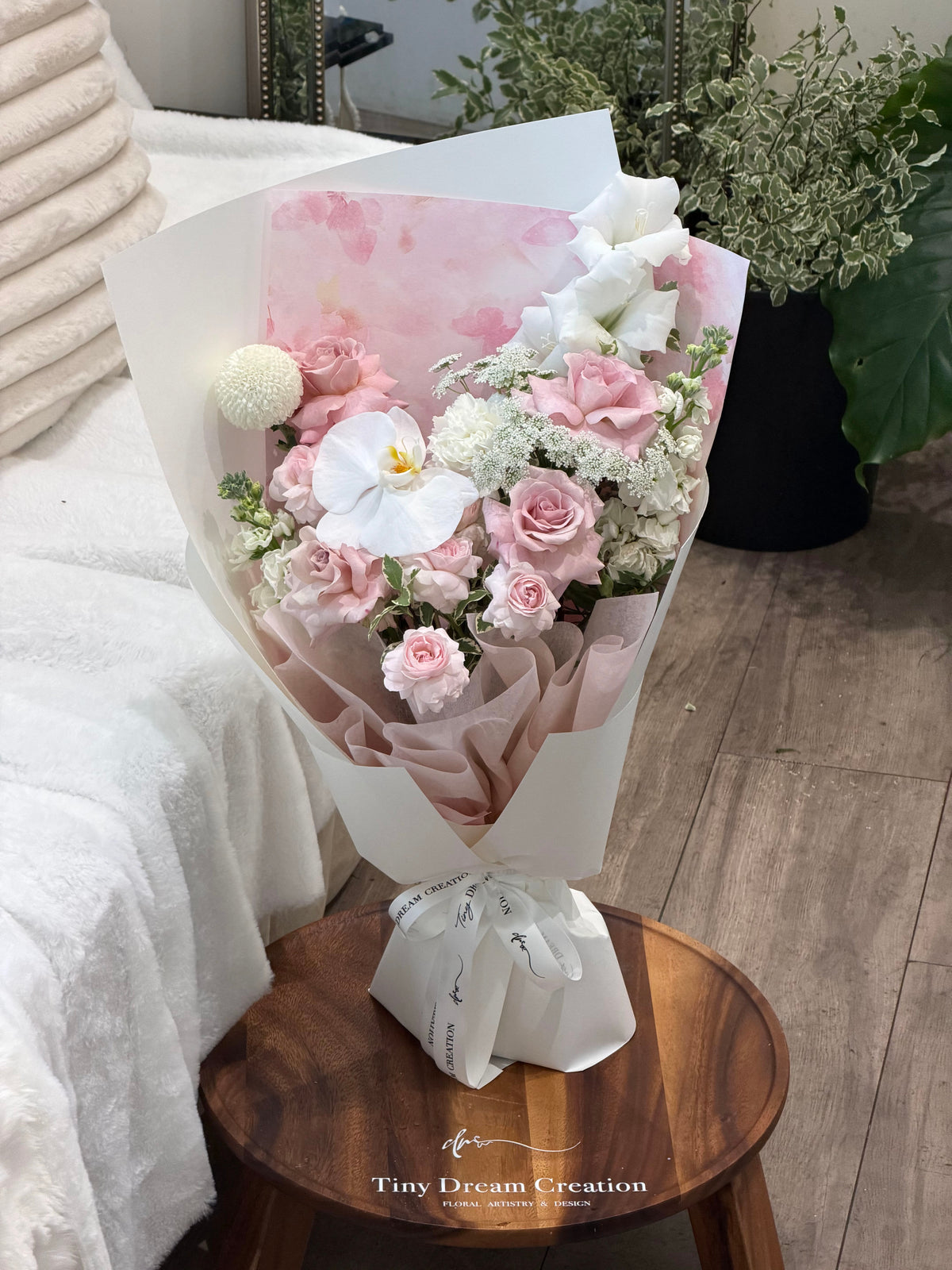 Rosy Daydream 粉漾心愿 — original bouquet photo