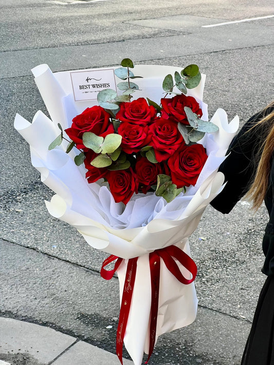 (Special) Roses with Gum Bouquet